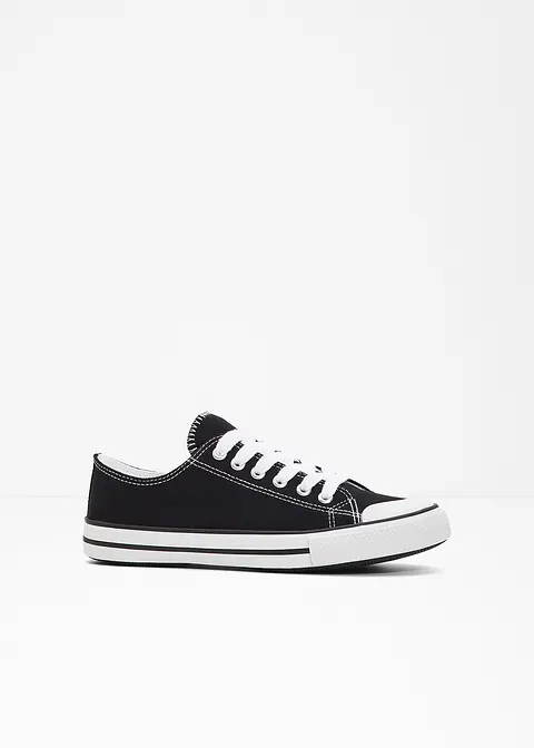 Sneaker in schwarz - bonprix