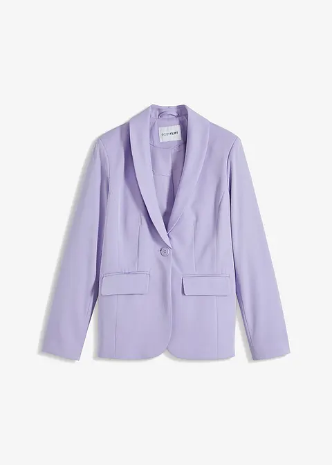 Blazer in lila von vorne - bonprix