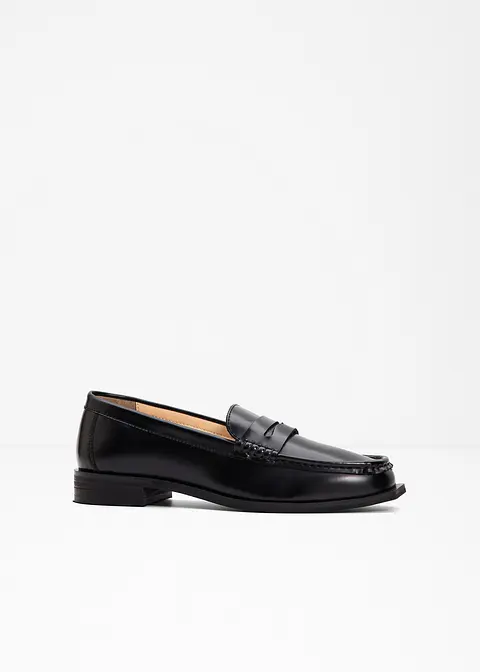 Loafer in schwarz von vorne - RAINBOW