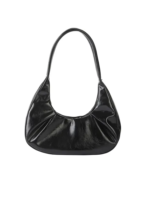 Handtasche in schwarz von vorne - bonprix