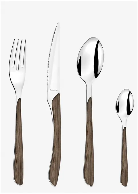 Amefa Besteckset (24-tlg. Set) in braun - Amefa