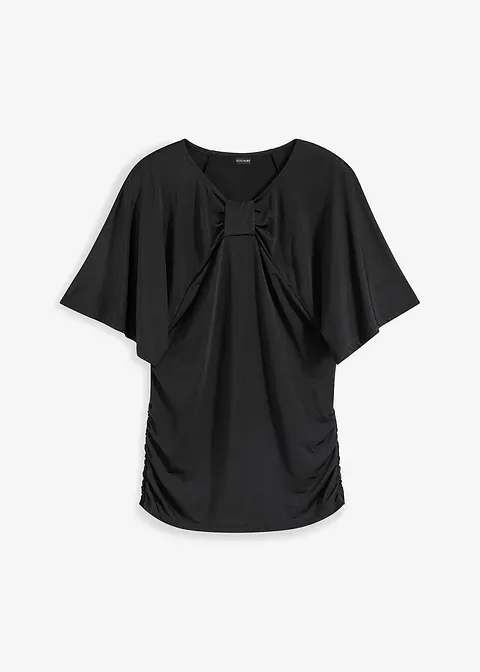 Shirt in schwarz von vorne - bonprix