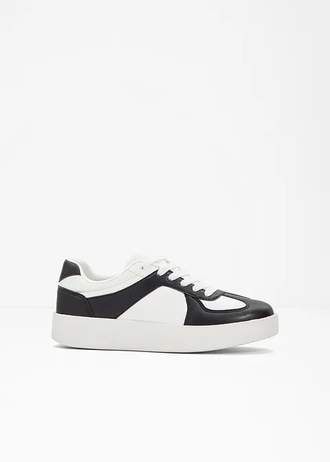 Plateau Sneaker in schwarz - bonprix