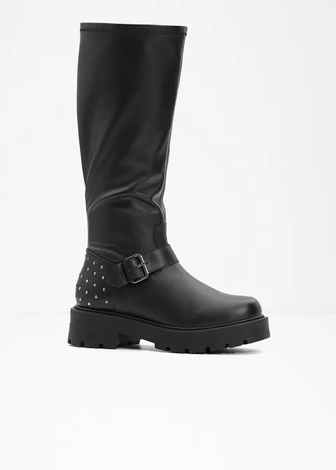 Stiefel in schwarz - bonprix