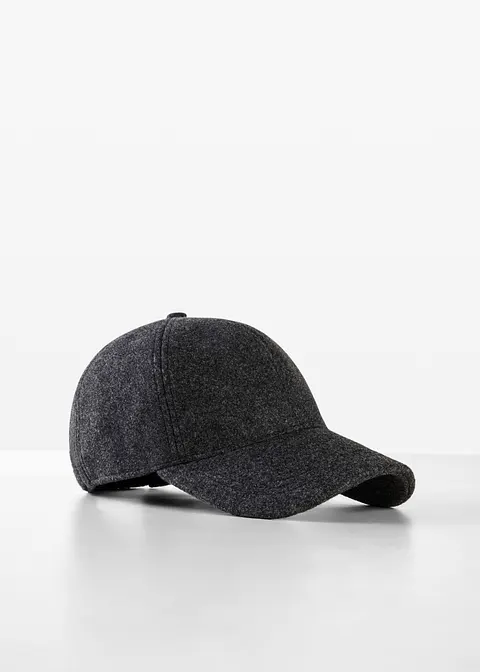 Cap in grau von vorne - bonprix