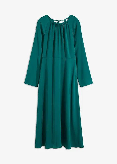 Maxikleid in grün von vorne - bonprix