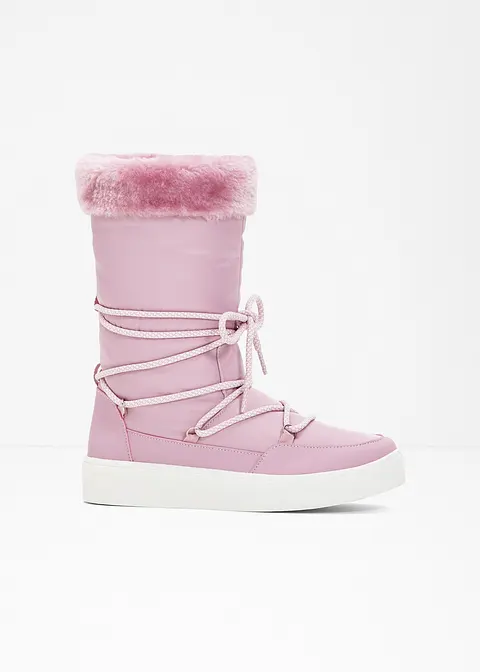 Winterboot in lila - bonprix