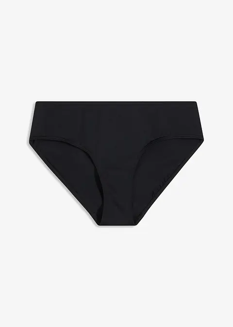 Bikinihose in schwarz von vorne - bonprix