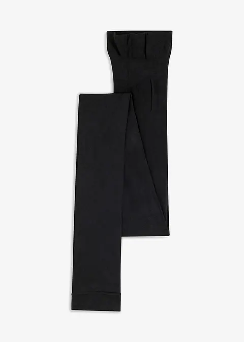 Schwangerschafts-Leggings 70den in schwarz von vorne - bonprix