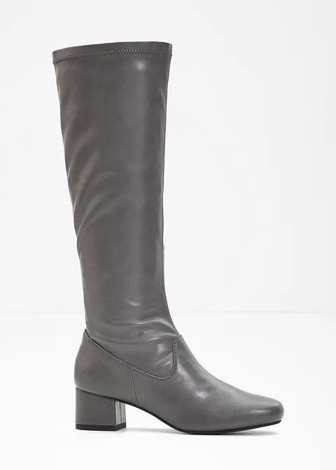 Stiefel in grau - bonprix