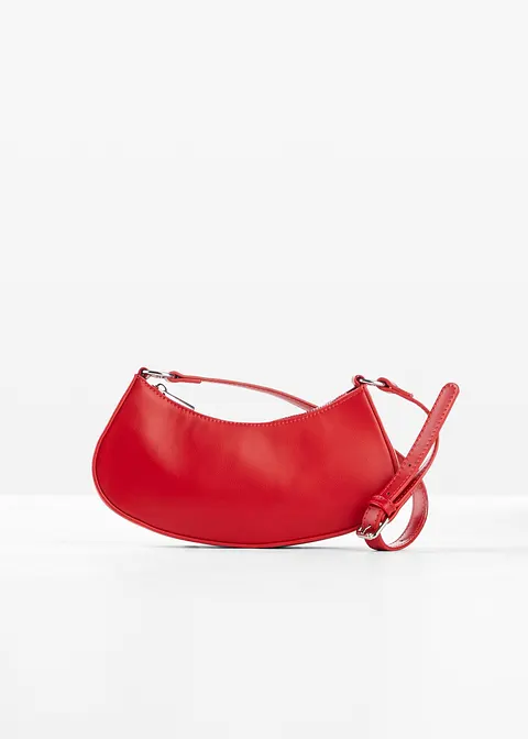 Handtasche in rot von vorne - bonprix