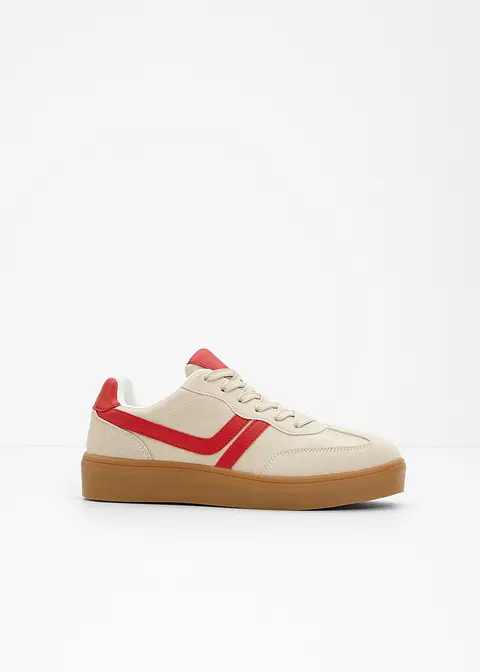 Plateau Sneaker in beige - bonprix