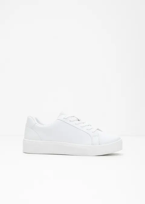Plateau Sneaker in weiß - bonprix