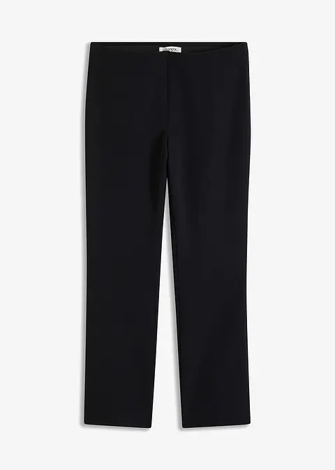 Stretch-Hose in schwarz von vorne - bonprix