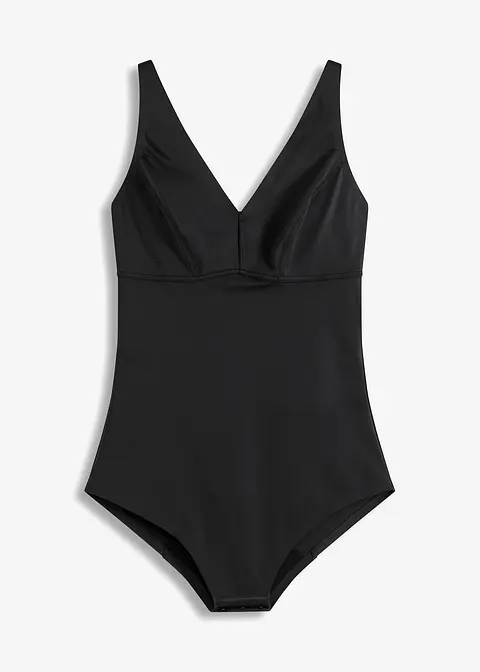 Nahtloser Medium Shape Body ohne Bügel in schwarz von vorne - bonprix