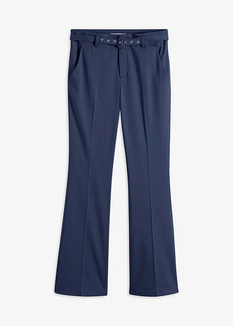 Anzugshose in blau von vorne - bonprix