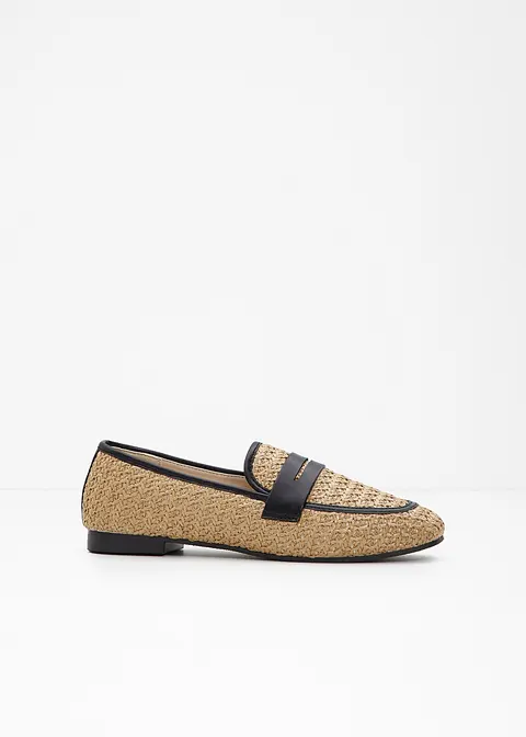 Loafer in beige - bonprix