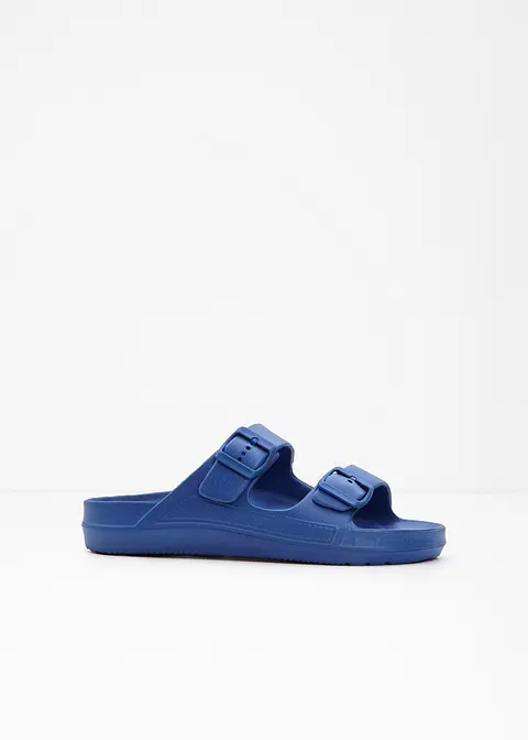 Pantoletten in blau - bonprix