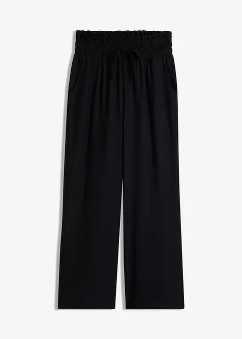 Hose in schwarz von vorne - bonprix