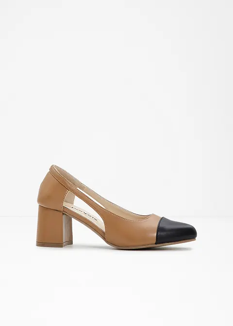 Pumps in braun - bonprix
