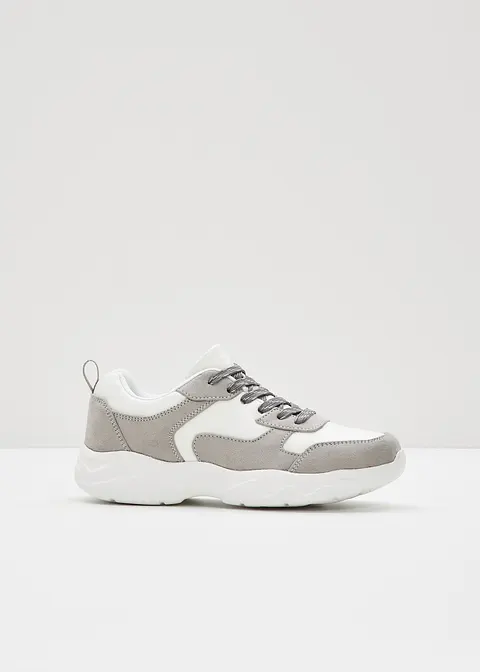Chunky Sneaker in grau - bonprix