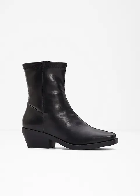 Boot in schwarz von vorne - bonprix