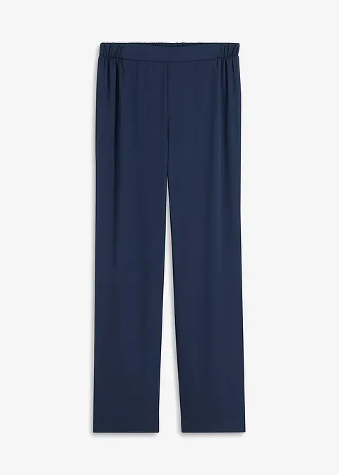 Hose in blau von vorne - bonprix