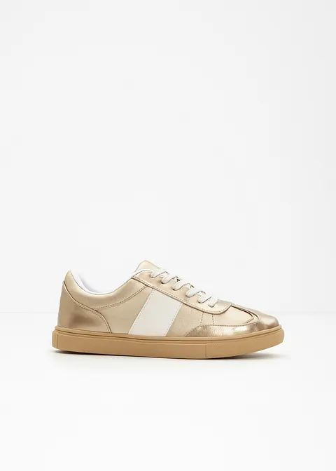Sneaker in beige - bonprix