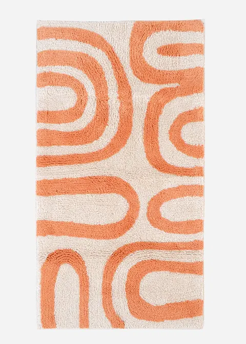 Badematte mit modernem Design in beige - bonprix
