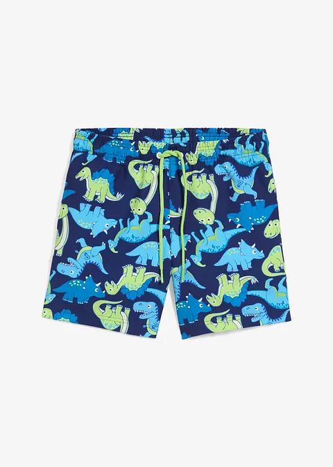 Badeshorts in blau von vorne - bonprix