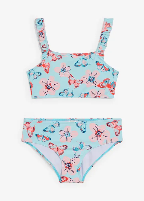 Bikini (2-tlg.Set) in grün von vorne - bonprix