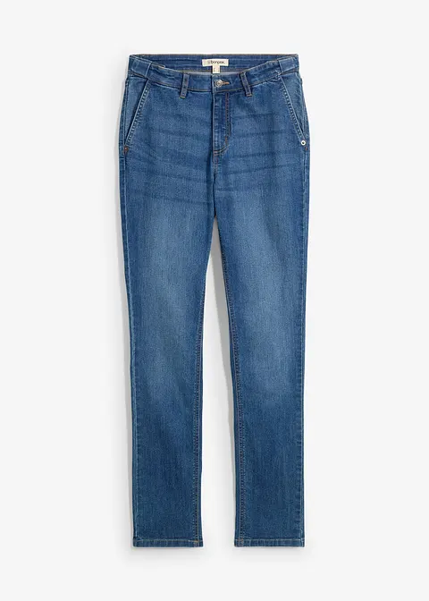 Jeans für die Schwangerschaft und danach, Slim Fit in braun von vorne - bonprix