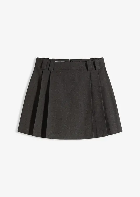 Skort in grau von vorne - bonprix