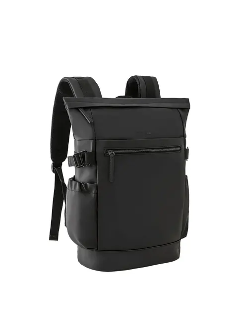Marco Tozzi Rucksack in schwarz von vorne - Marco Tozzi
