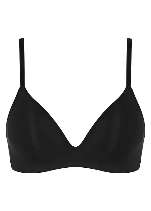 sloggi Go Casual Bügelloser BH in schwarz von vorne - Sloggi