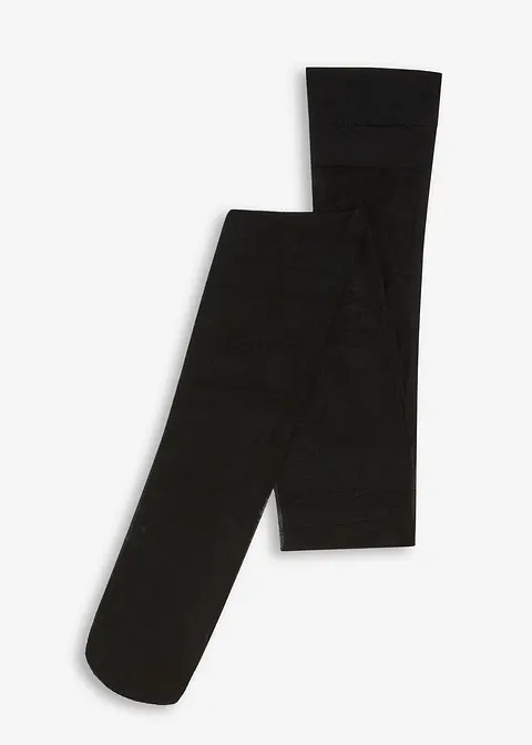 Ouvert Strumpfhose, 20 DEN in schwarz von vorne - bonprix