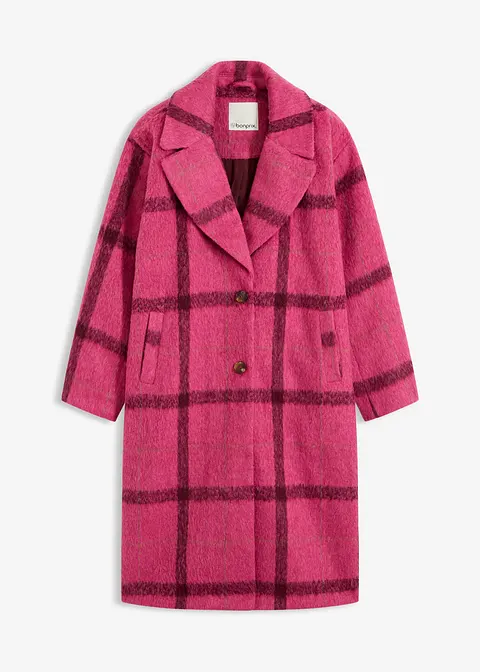 Oversize-Mantel in Wolloptik