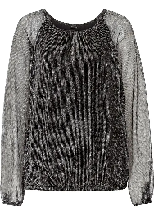 Shirt in schwarz von vorne - bonprix