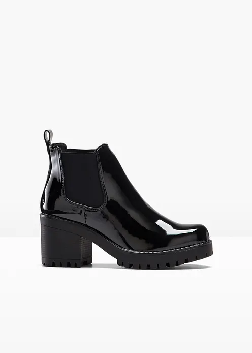 Boot in schwarz von vorne - bonprix