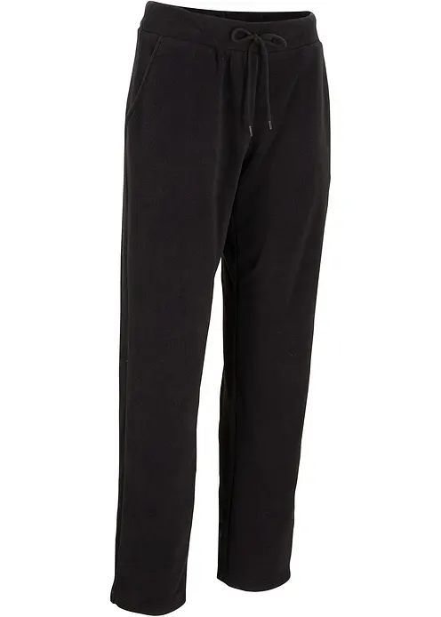 Schlupfhose mit Bequembund in schwarz von vorne - bonprix