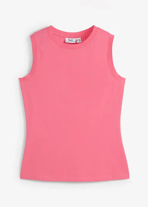 Tanktop in pink von vorne - bonprix