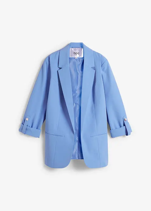 Blazer in blau von vorne - bonprix