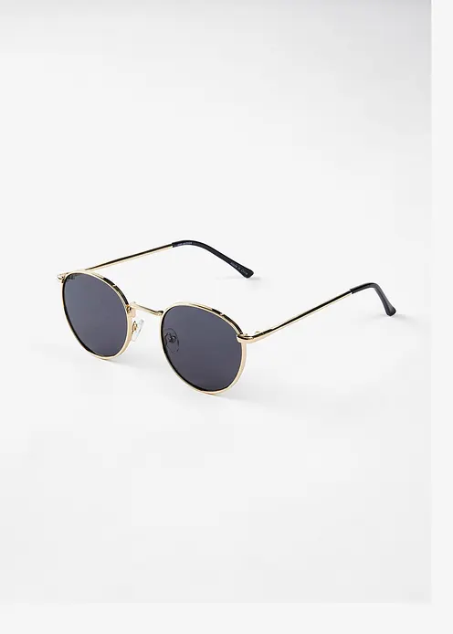 Sonnenbrille in gold von vorne - bonprix