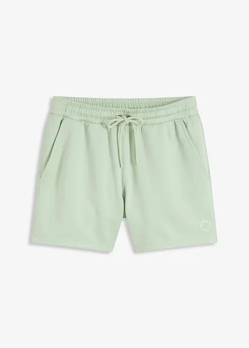 Funktions- Sportshorts, schnelltrocknend in grün von vorne - bonprix