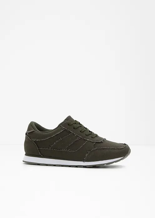 Sneaker in grün - bonprix