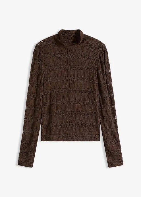 Shirt in braun von vorne - bonprix