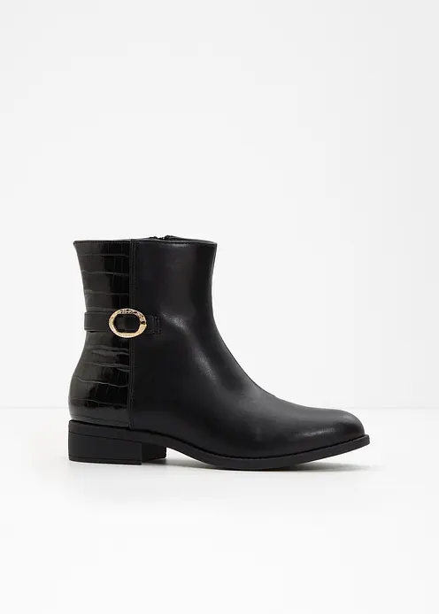 Stiefelette in schwarz - bonprix