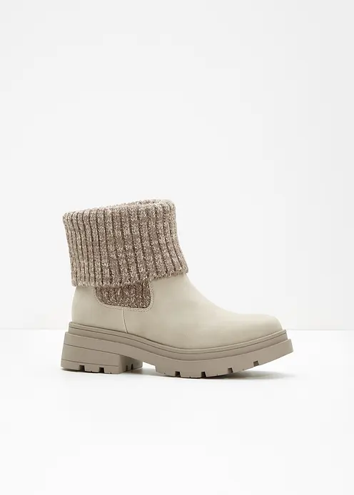 Chelsea Boot in beige - bonprix