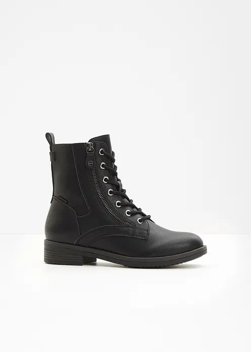 Tamaris Schnürboots in schwarz - Tamaris