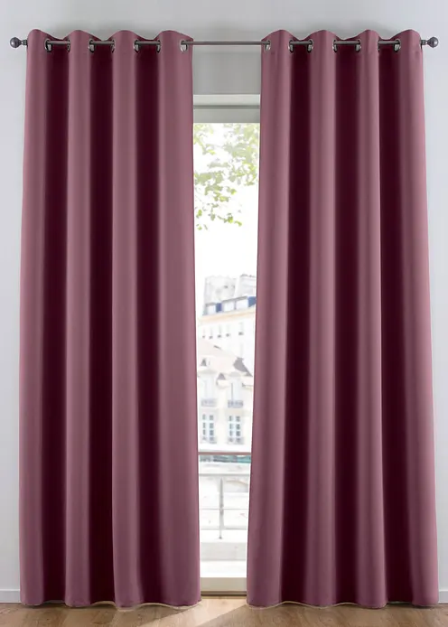 Abdunkelnder Vorhang, in vielen Größen (1er Pack) in lila - bonprix